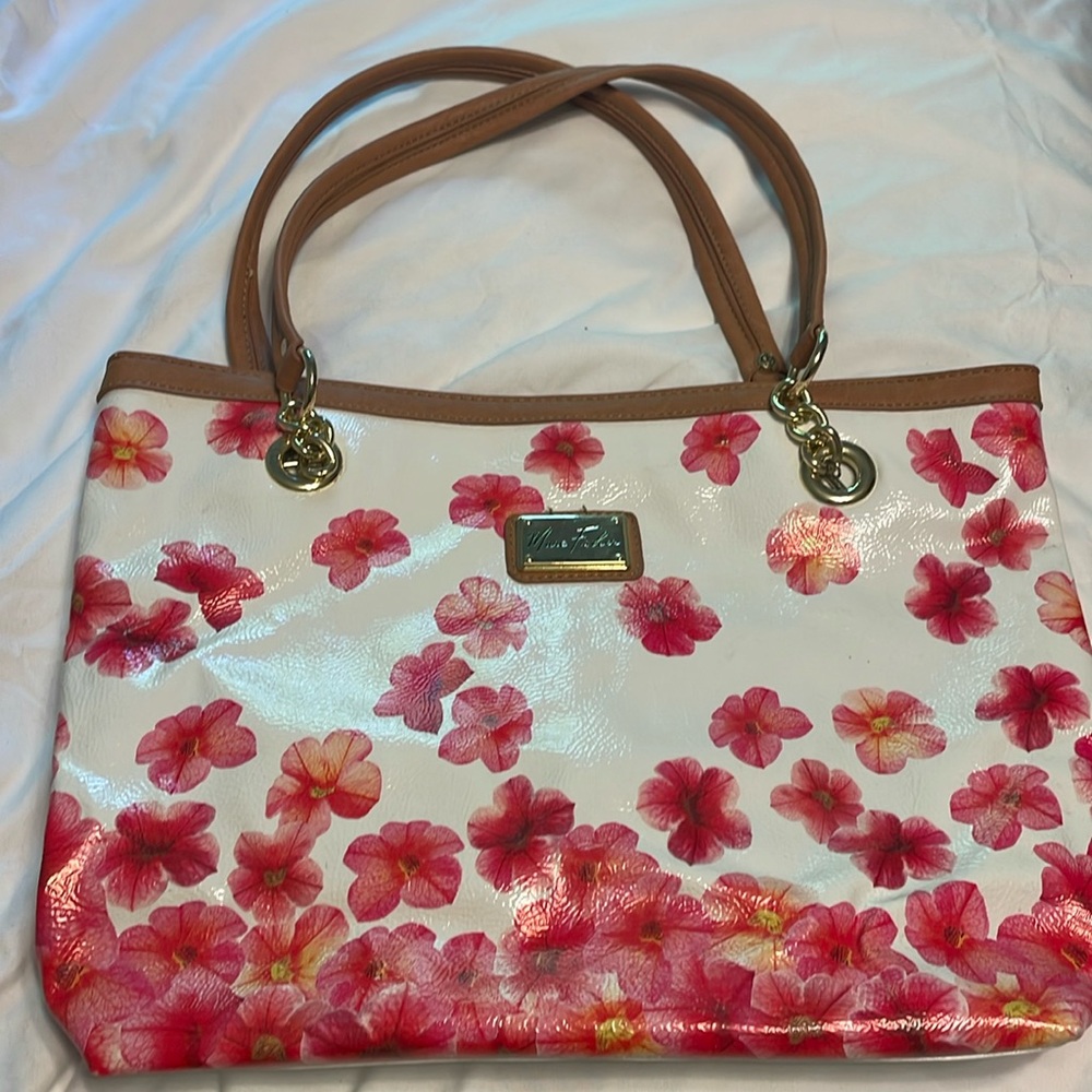 Marc Fisher floral tote bag